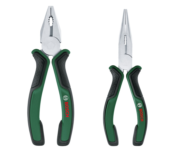 Bosch Handwerkzeuge Zangen-Set, 2-teilig 1 600 A02 75H