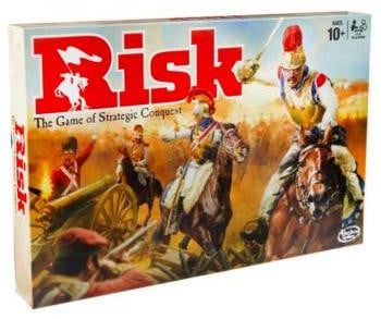 Hasbro Gaming Risk bordspel voor kinderen vanaf 10 jaar
