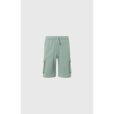 Cargoshorts CHAMPION "COLLEGE Terry Shorts Logo", Jungen, Gr. XXL (176), N-Gr, ige, Obermaterial: 82% Baumwolle, 18% Polyester, Hosen, mit Cargotaschen, aus Baumwolle und Polyester, auch in großen Größen
