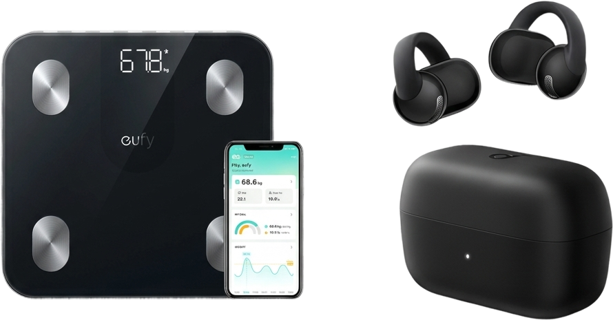 eufy Smart Scale A1 with soundcore C50i