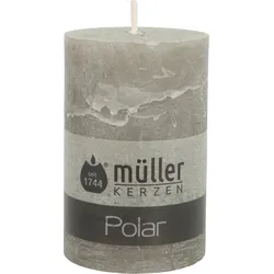 Stumpenkerze POLAR kaschmir (DH 7,80x12 cm) - DH 7,80x12 cm