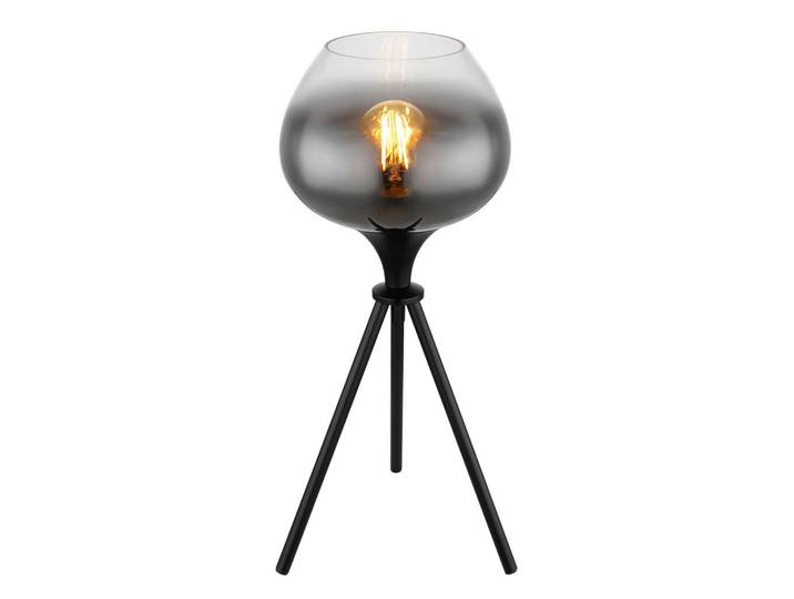 Globo Tischleuchte, Glas, 24x45x24 cm, Wippschalter, Lampen & Leuchten, Innenbeleuchtung, Tischlampen, Tischlampen