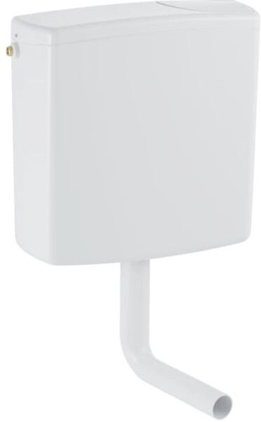 Geberit Ap140 Aufputz-Spülkasten 140014111 tiefhängend, seitlich verschraubter Deckel, weiß