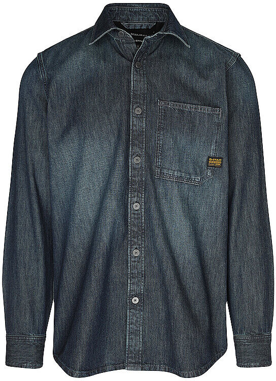 G-STAR RAW Jeanshemd  dunkelblau   S S