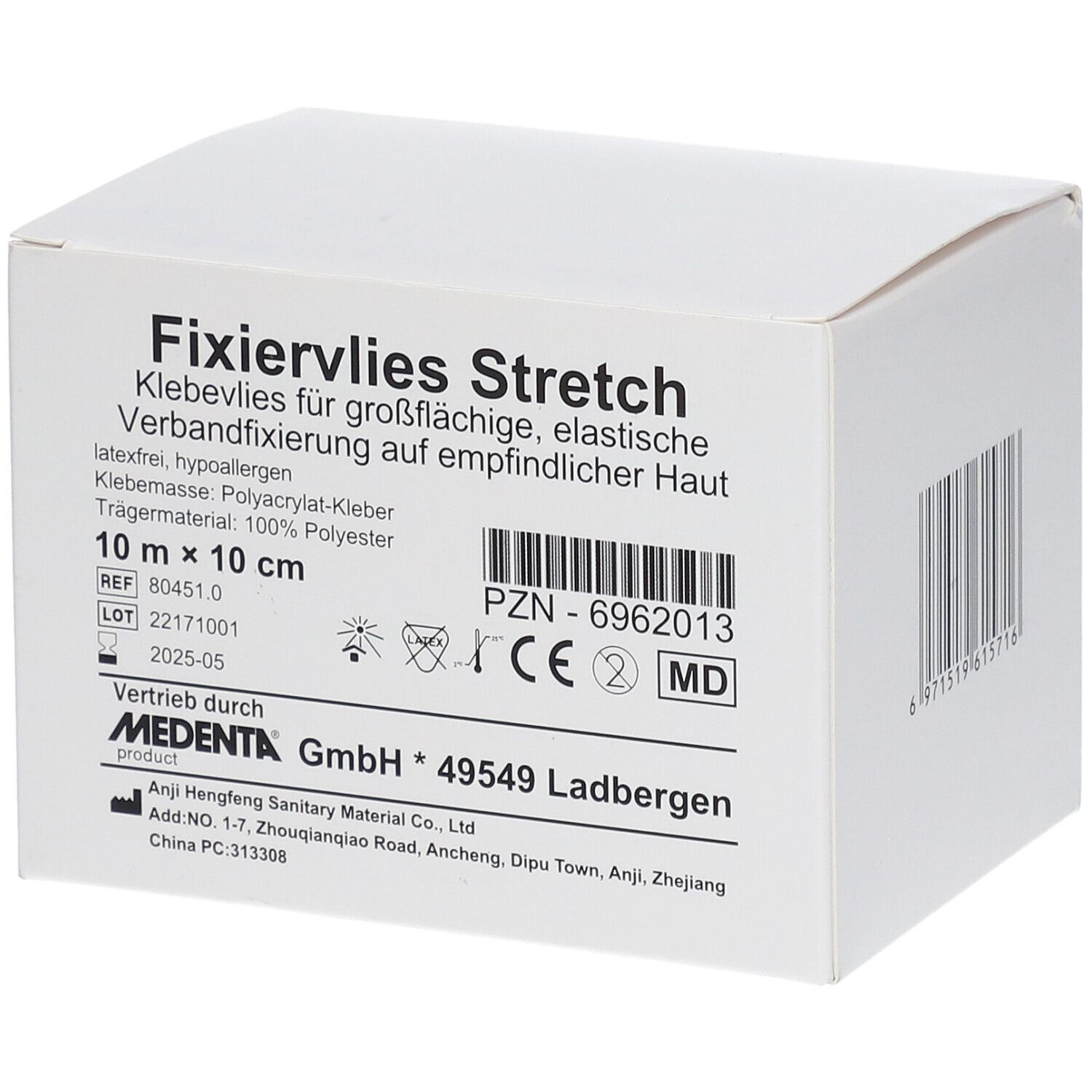 Fixiervlies stretch 10 cmx10 m 1 St Pflaster