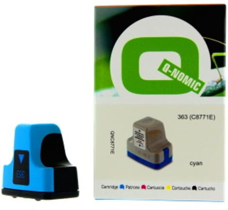 Q-Nomic 363 Cartucho de tinta (C8771EE) cian