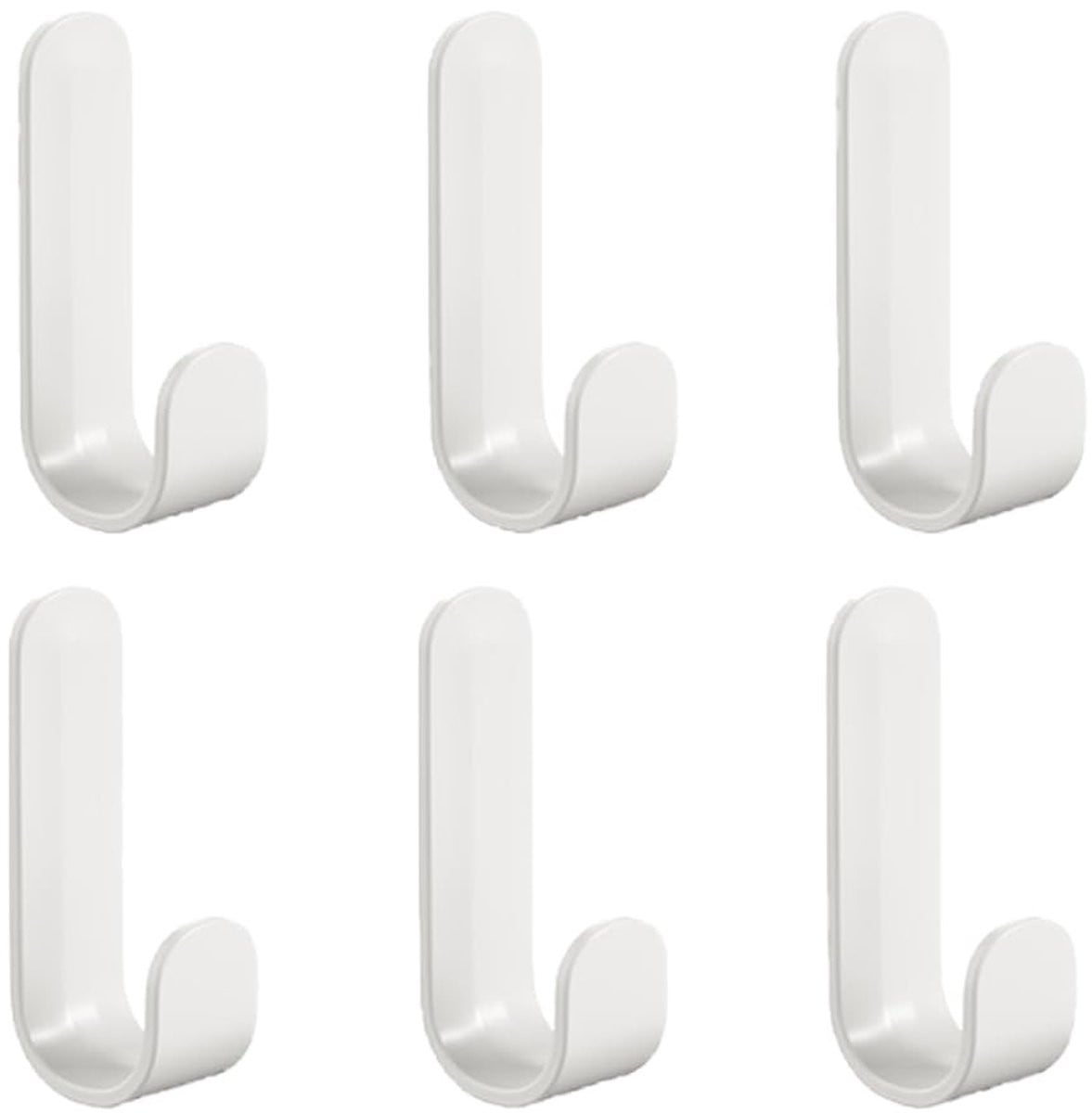 MTTproducts Zelfklevende Wandhaken voor Handdoeken - Wit - Multifunctioneel voor Keuken en Badkamer