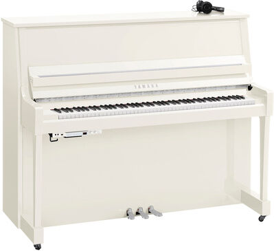 Yamaha B30 SC3 PWHC blanc poli avec garniture chromée