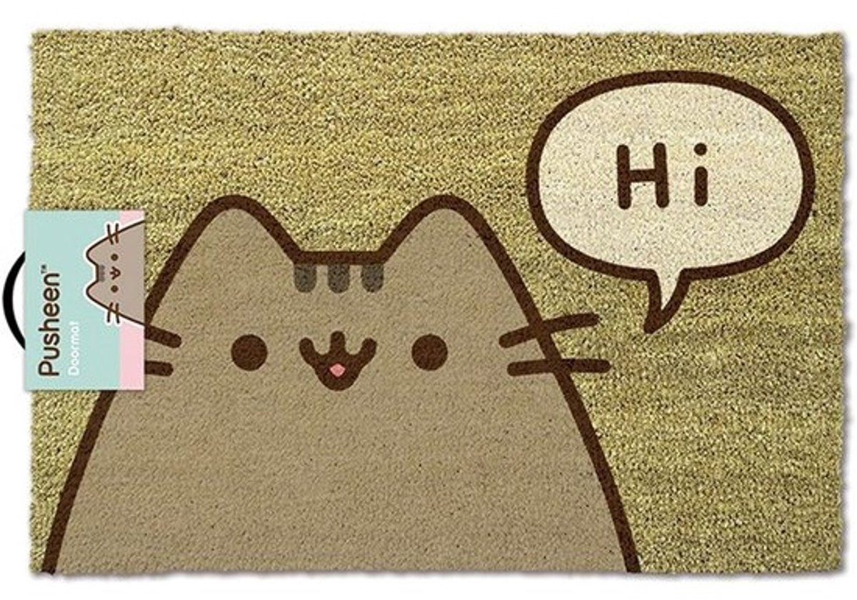 Pusheen The Cat Deurmat van Kokosvezel met Antislip PVC