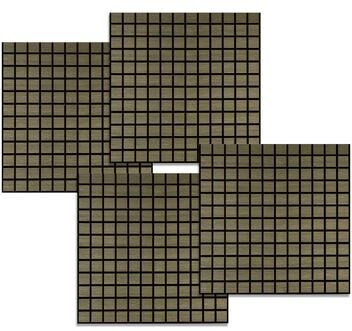 Acous ACB4-70 Blockbuster 24-in x 24-in x 0.4-in 4-Pack Wall Panels, Light Oak
