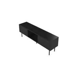 Lowboard   ¦ schwarz ¦ Maße (cm): B: 130 H: 47