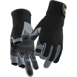 Blakläder Handschuh Mechanik 3-Finger 2233 3913 in schwarz/grau - 11