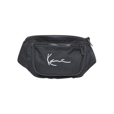 Bauchtasche KARL KANI "Karl Kani Herren KKMACCQ32011BLK Signature Waist Bag black", Gr. onesize, schwarz, Polyester, Taschen