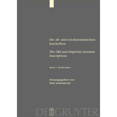 Konkordanz, Gebundene Ausgabe von Dirk Schwiderski, De Gruyter, 978-3-11-017455-7