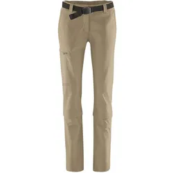 Maier Sports, Damen, Outdoorhose, Arolla Zip (XL), Beige