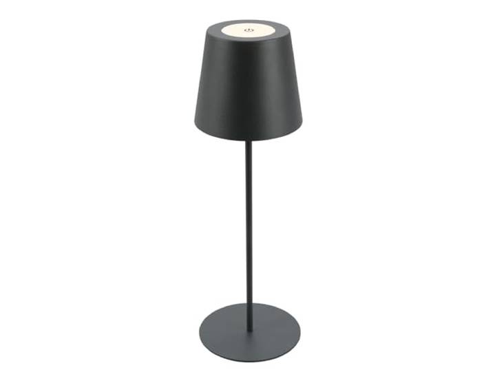 BRILONER - Lampe de table LED sans fil avec Touch\, variateur d'intensité par paliers\, lampe de lecture\, camping\, lampe d'extérieur\, 36x10\,5 cm\, anthracite