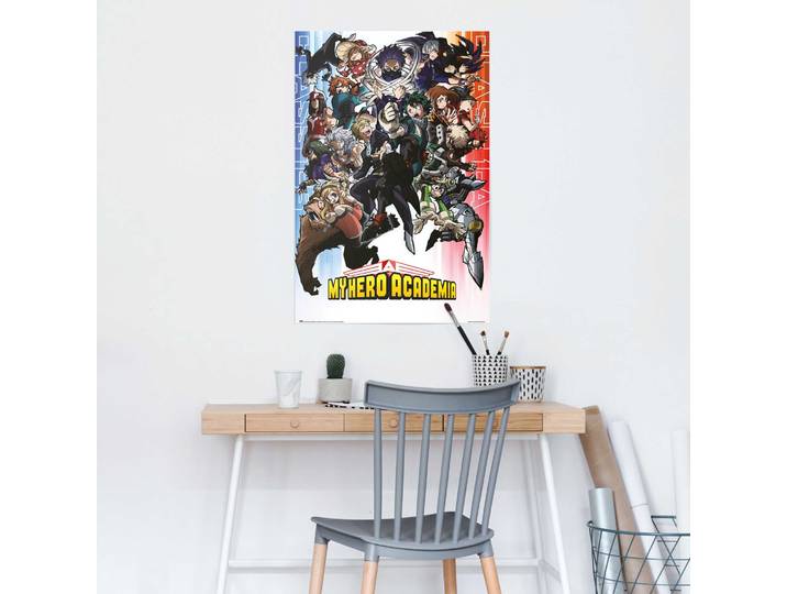 Affiche My Hero Academia II Papier Multicolore 61 x 92 x 0cm