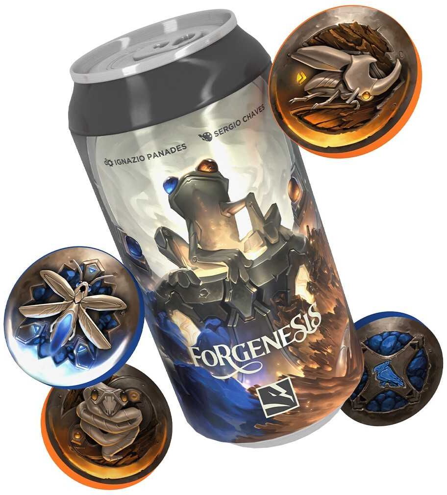 Forgenesis, a Tactical Board Game from Thundergryph Games, for 2 Players