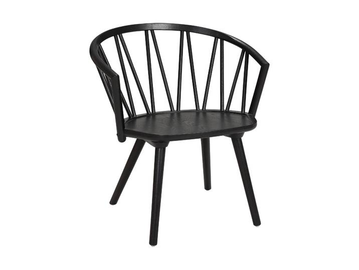 Hans K Chaise longue ZigZag Frêne lasuré noir