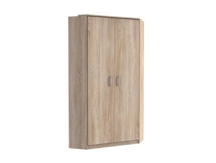 Kleiderschrank Click Eiche Sägerau Eckkleiderschrank ohne Spiegel