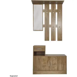 HTI-Line, Garderobe + Kleiderstange, Garderobe Thekla