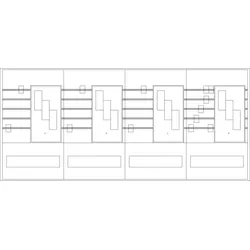 ABN Sammelschienen-Feld PAR463N