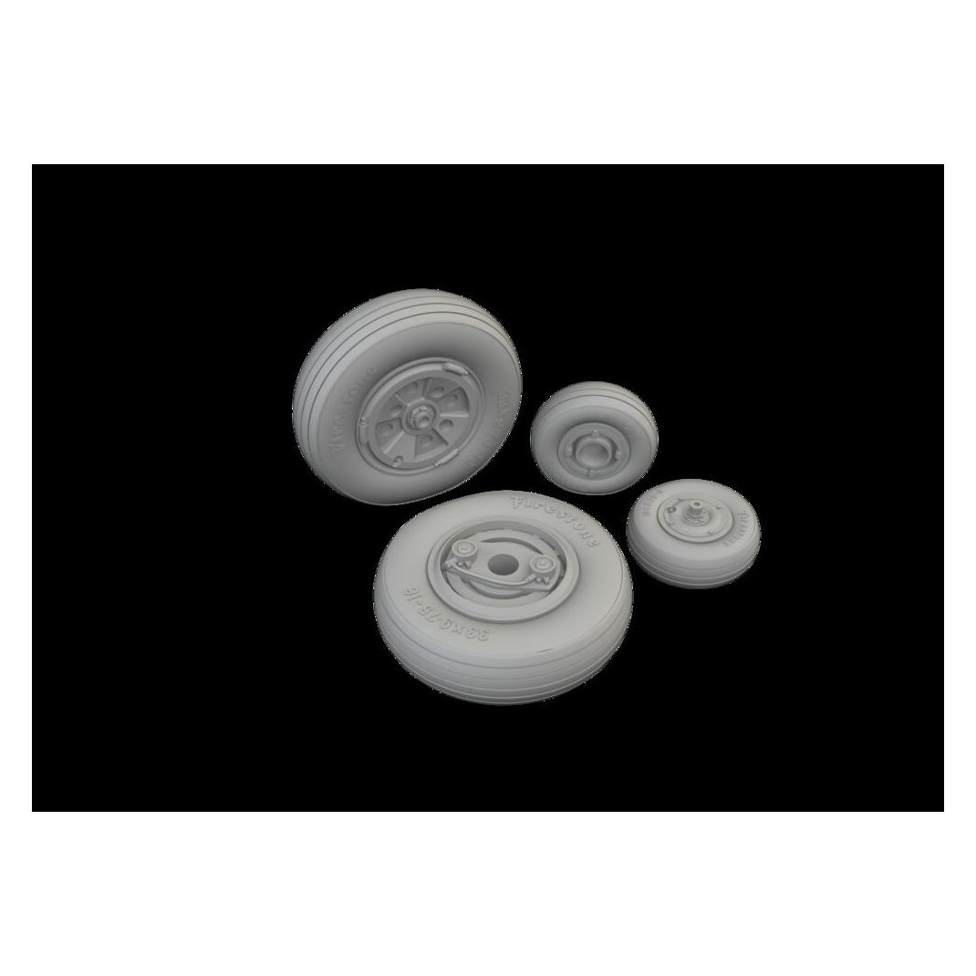 Eduard Gannet wheels AIRFIX (648996)