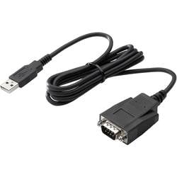 HP USB 2.0, Seriell Adapter [1x USB - 1x Seriell (9pol.)] USB to Serial Port Adapter J7B60AA
