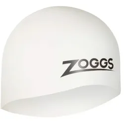 Zoggs - Easy-Fit Silicone Cap - Badekappe - Farbe: Weiß