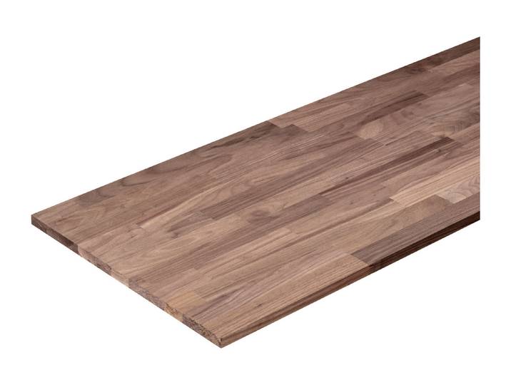 Mood Leimholzplatte Massiv Nussbaum 2000 x 400 x 18mm