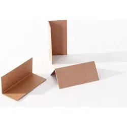 Transpak, Kantenschutz + Schutzprofil, Vollpapp-Kantenschutzleisten Masse 100x50x50mm, Stärke 2mm braun Winkel vorgefertigt