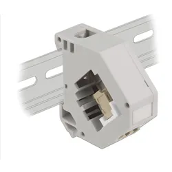 DELOCK Hutschienenadapter mit Keystone LC Duplex BU < Buchse