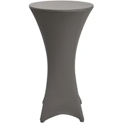 STEHTISCHHUSSE Stella Ø 60 cm Anthrazit