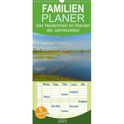 Der Niederrhein im Wandel der Jahreszeiten - Familienplaner hoch (Wandkalender 2022 , 21 cm x 45 cm, hoch)