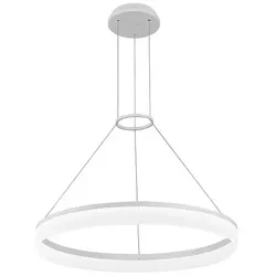 LEDS C4 LED Pendelleuchte CIRC Ø600 22W 3000K weiß 1577lm LEDS-00-0641-BW-M3