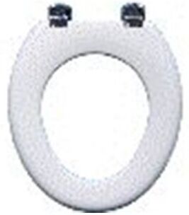 Pagette WC-Sitz 044-0002 schwarz, ohne Deckel, Edelstahlscharnier