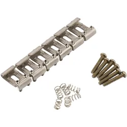 Fender Roadworn Strat(TM) Bridge Saddles, Gitarre Zubehör, Silber