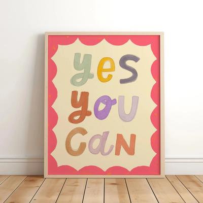 Uplifted Finds Magic & Fondness Nursery Canvas   Unicorn Garden Quote Art   Executive Junior Suite & Sanctuary Decor wo244 40 X 60 Cm No Frame