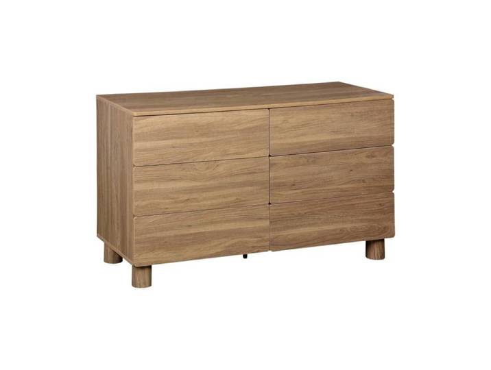sweeek - Commode décor bois 6 tiroirs AYANA