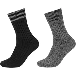 2er Pack s.Oliver Originals Boot Crew Socken 9999 - black 43-46