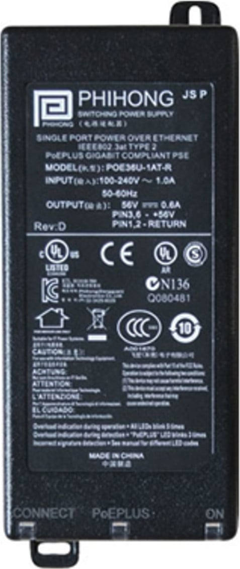 Telecom Behnke PoE-injector voor PoE-extenders 20-9596