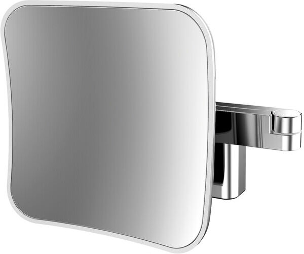 Emco evo LED rasage / Miroirs cosmétiques 109508050 Miroirs cosmétiques grossissement 5x, 209 mm, 2 bras, angulaire, système d'éclairage