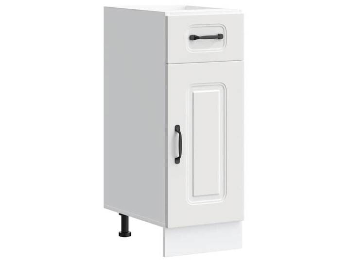 {Soldes d'été} - Blanc - Armoire de cuisine -Kalmar blanc - bois d'ingénierie - Cabinet Cabinet de cuisine EU584682427