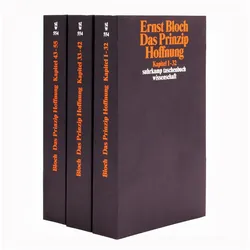 Das Prinzip Hoffnung, Fachbücher von Ernst Bloch
