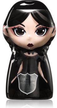 Wednesday Gothic Macabre champô, condicionador e gel de duche 3 em 1 para crianças Raspberry 400 ml. Gothic Macabre