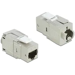 DELOCK Keystone Modul RJ45-Buchse Cat 6A