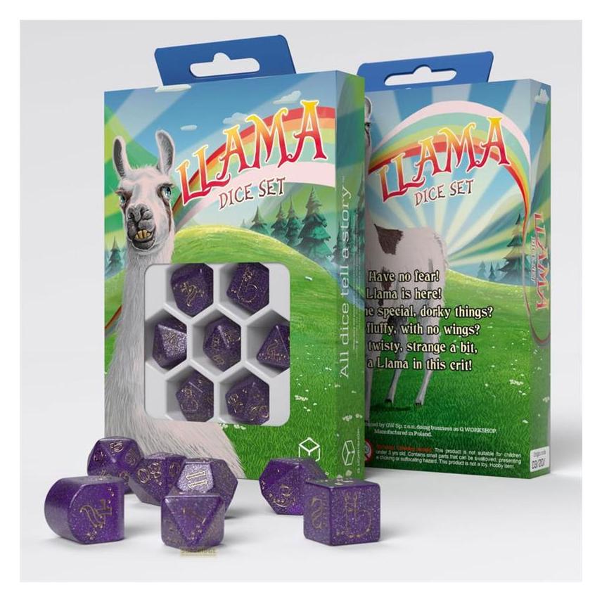 Q Workshop Llama Dice Set: Zippy (54380110)