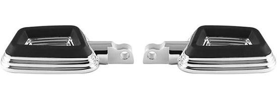 Motorrad Fußstützen - Motorzubehör - Reitkomfort Vergrößern - Männliche Montage - Universalfitting - Chrome