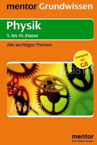 Thorsten Krämer - Grundwissen Physik: Bis zur 10. Klasse. Alle wichtigen Themen - Preis vom 16.10.2026 11:41:07 h