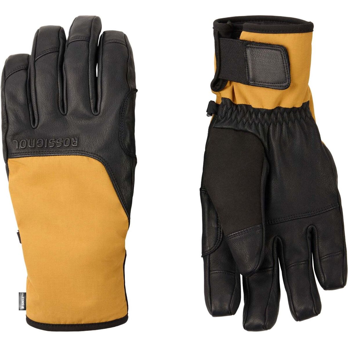 Rossignol Type Ski Gloves R-shell DRY dusted ochre (A33) L RLPMG12 A3300L